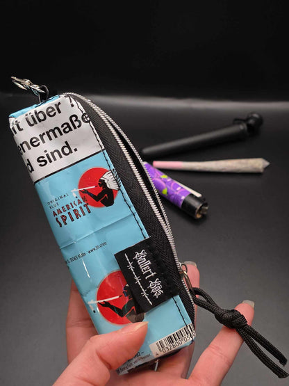 Mini Boxy Bag Charm, Joint-Carry-Bag - Upcycled