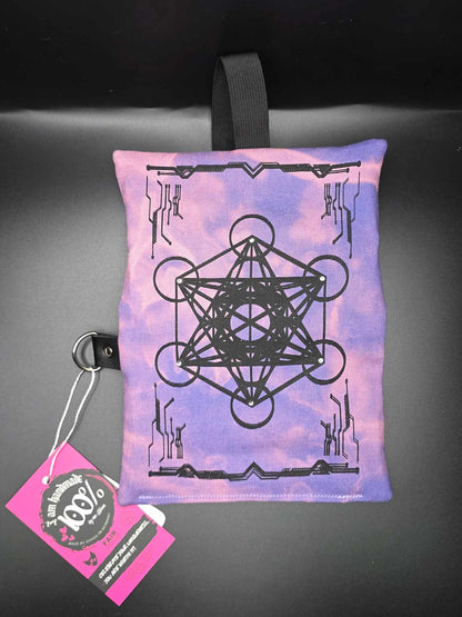 TT14.2 Tabaktasche, Metatrons - Rhinestones