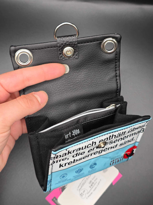 W17.12 wallet - upcycled, cats