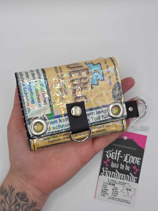 W20.4 wallet - upcycled ✨️holo✨️