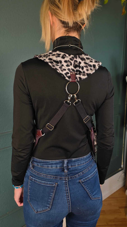 HB1.4 Holster Bag, aubergine leo