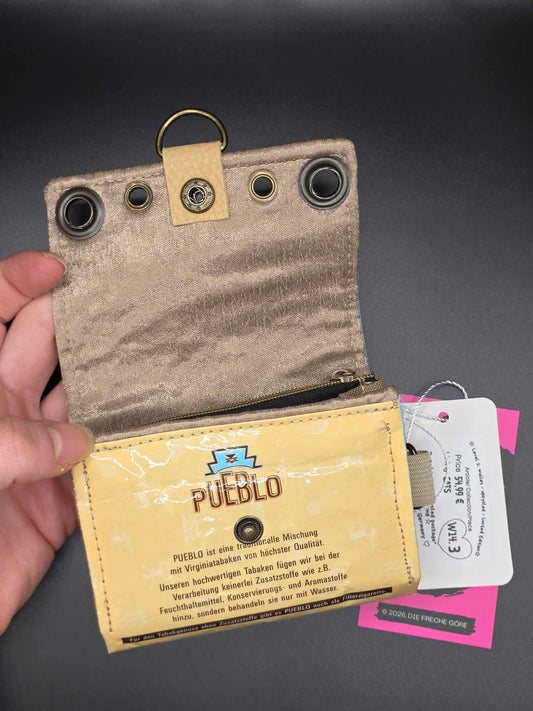 W14.3 wallet - upcycled, cats