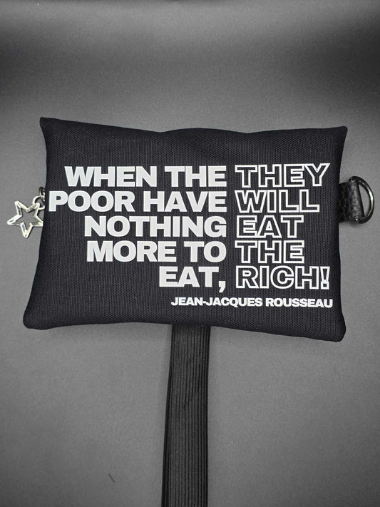 TT11.7 Tabacco pouch, eat the rich