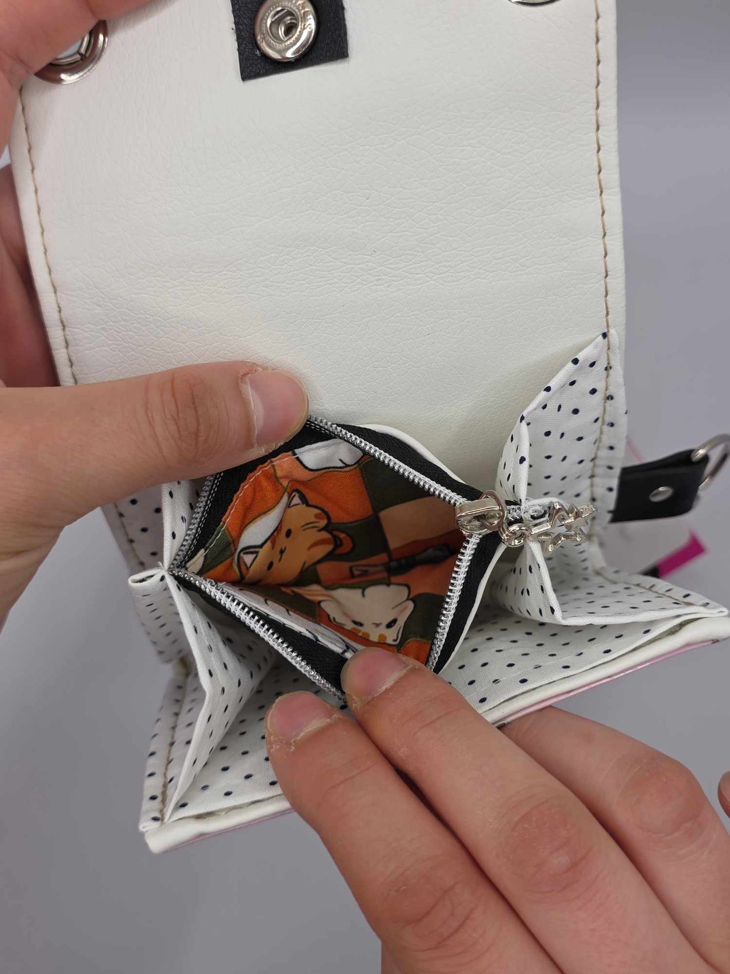 W19.2 wallet - upcycled ✨️holo✨️