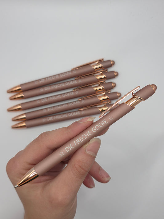 Ballpoint pen, rose gold