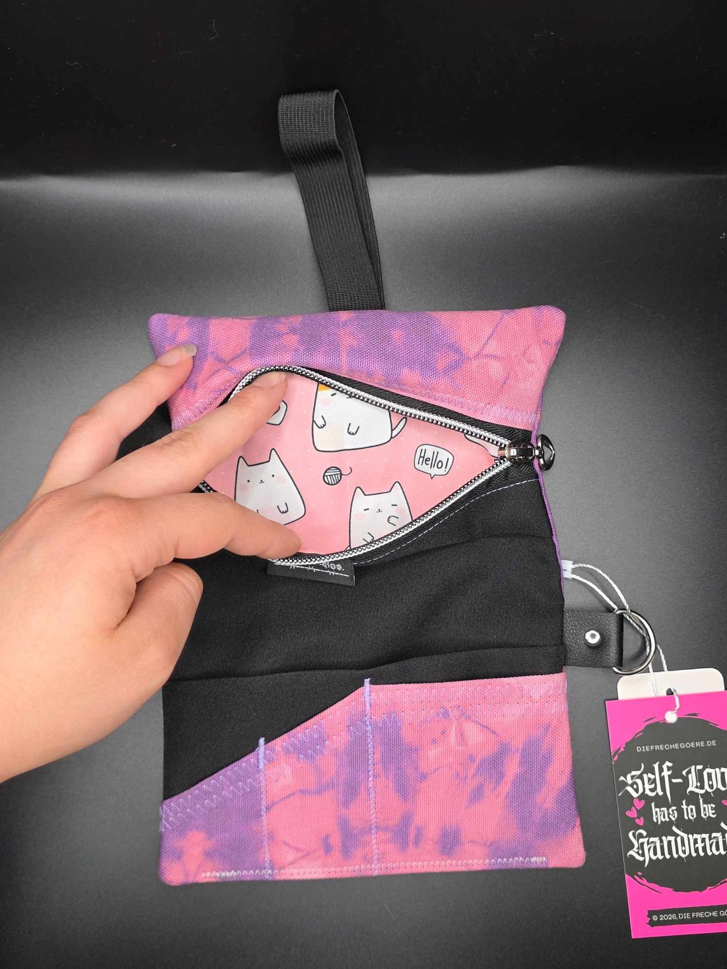 TT14.6 Tabaktasche, Tarot - Rhinestones