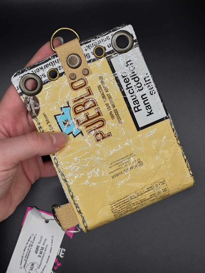 W14.7 wallet - upcycled, sheep