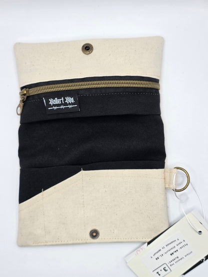 3.1 Tabacco pouch, Sun&Moon Tarot, beige (B-Ware*)