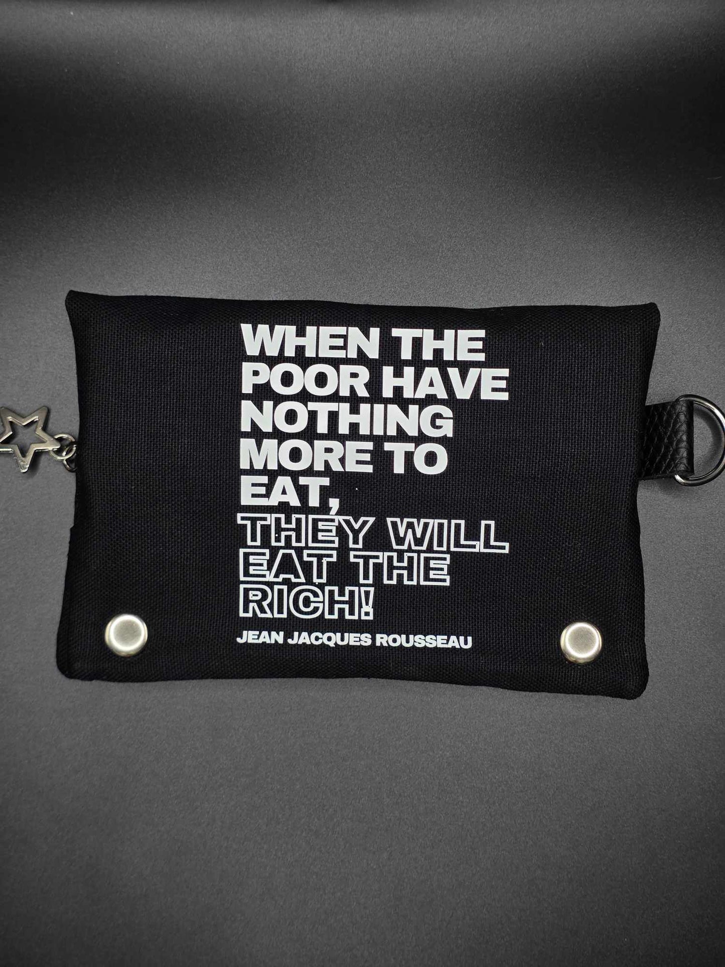 TT11.8 Tabacco pouch, eat the rich