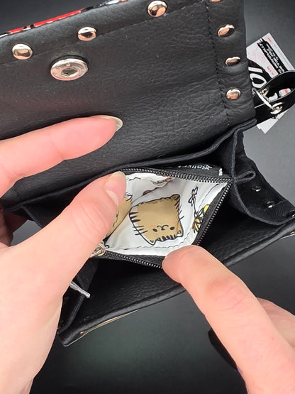 6.5 upcycling wallet - CATS (calibags)