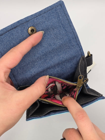 4.11 upcycling wallet, shrooms