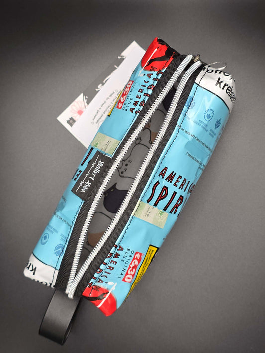 2.1 Boxy Bag Pencil Case - upcycled