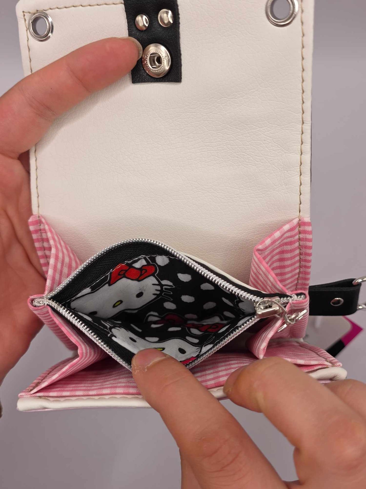 W19.3 wallet - upcycled ✨️holo broken glass✨️