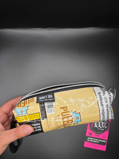BB6.6 Boxy Bag Pencil Case - upcycled, beige
