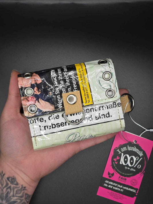 W16.10 wallet - upcycled, cats