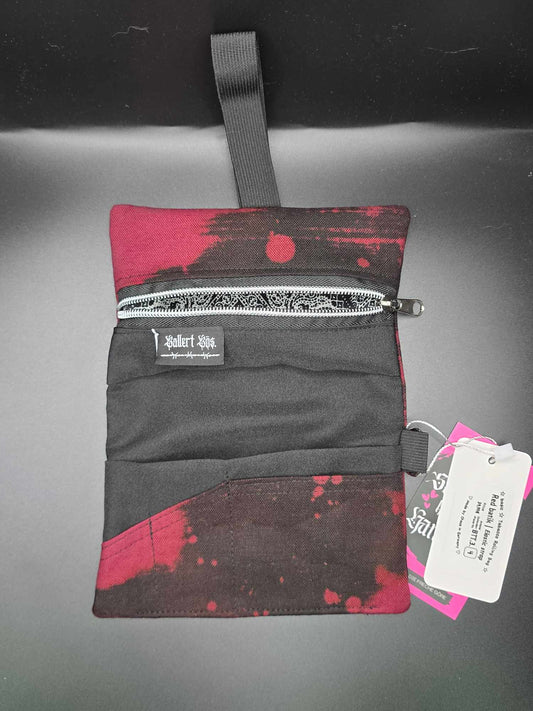 BTT3.4 Basic Tabaktasche - red tie dye