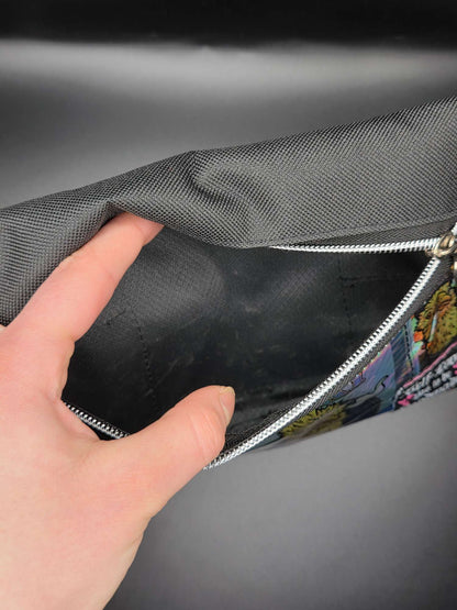 TB1.2 Trippy Zip Bag - upcycled
