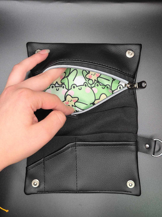 Tribals Tabaktasche - weiß