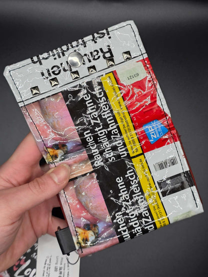 W12.8 wallet - upcycled, leo