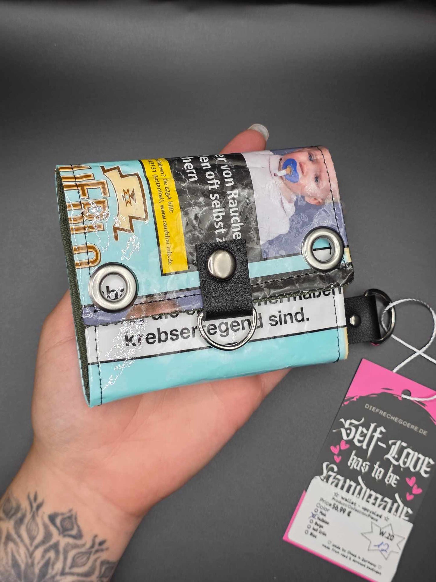W20.12 wallet - upcycled