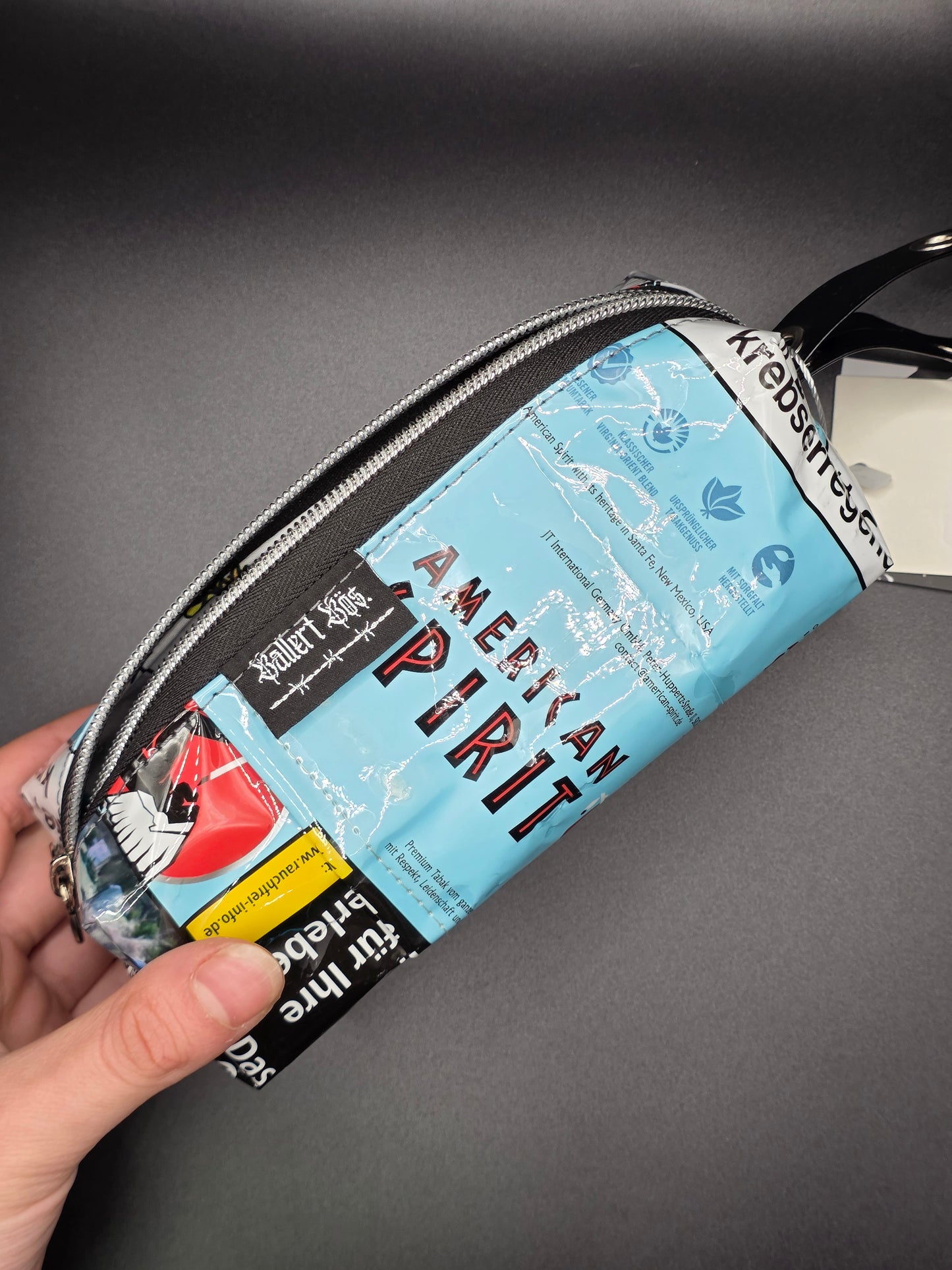 Upcycled Boxy Bag - Pencil Case