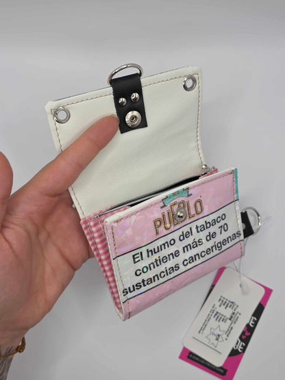 W19.3 wallet - upcycled ✨️holo broken glass✨️