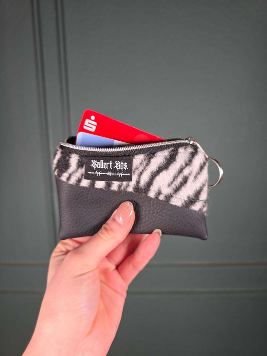 Animal Zip Wallet, Zebra