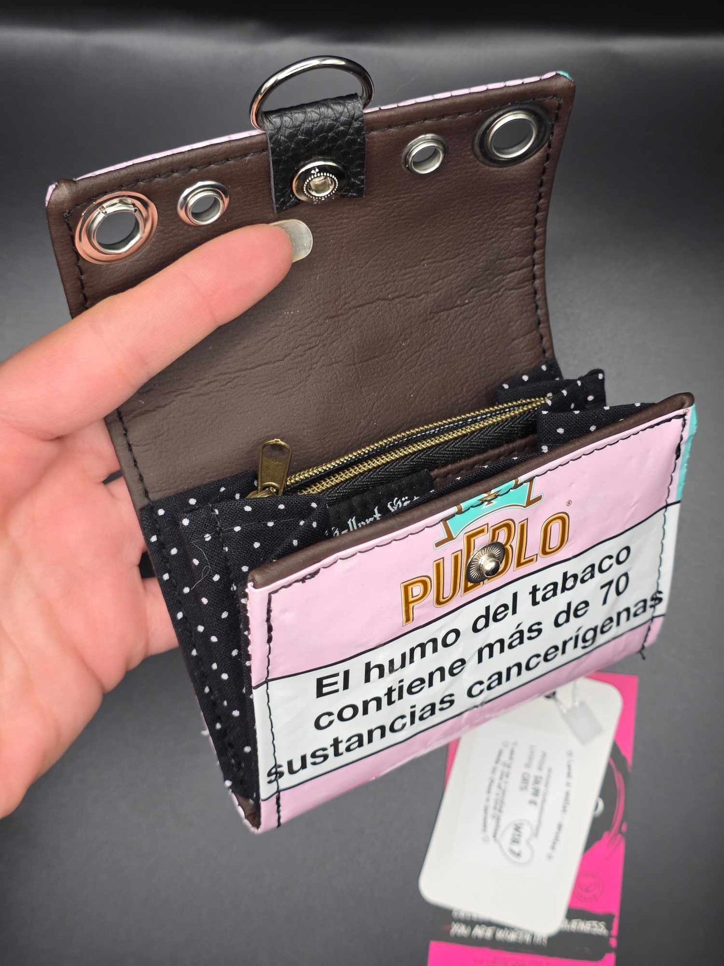 W18.7 wallet - upcycled