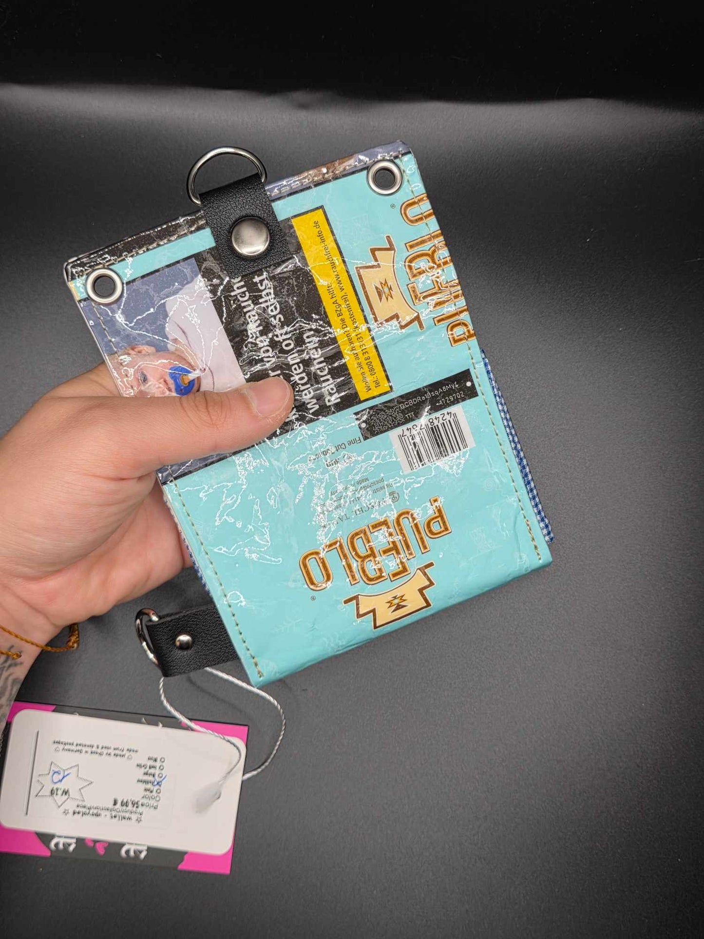 W19.12 wallet - upcycled