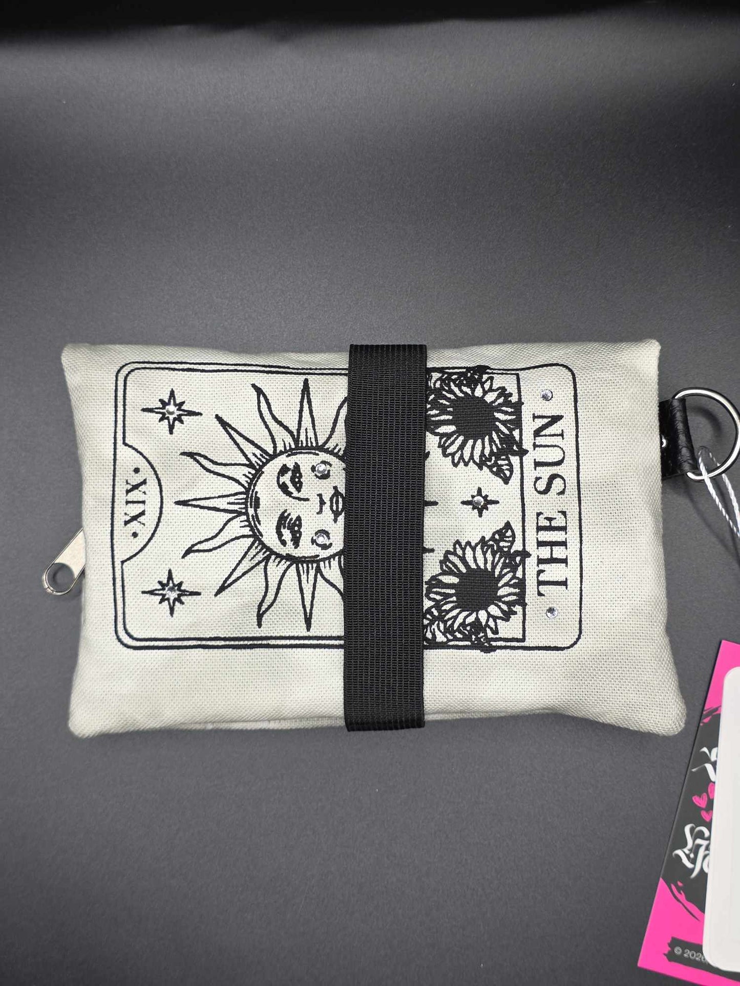TT15.3 Tabaktasche, Tarot - Rhinestones