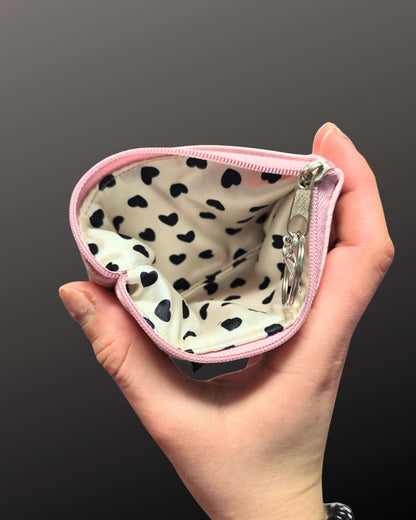 Snake Zip Wallet, pink