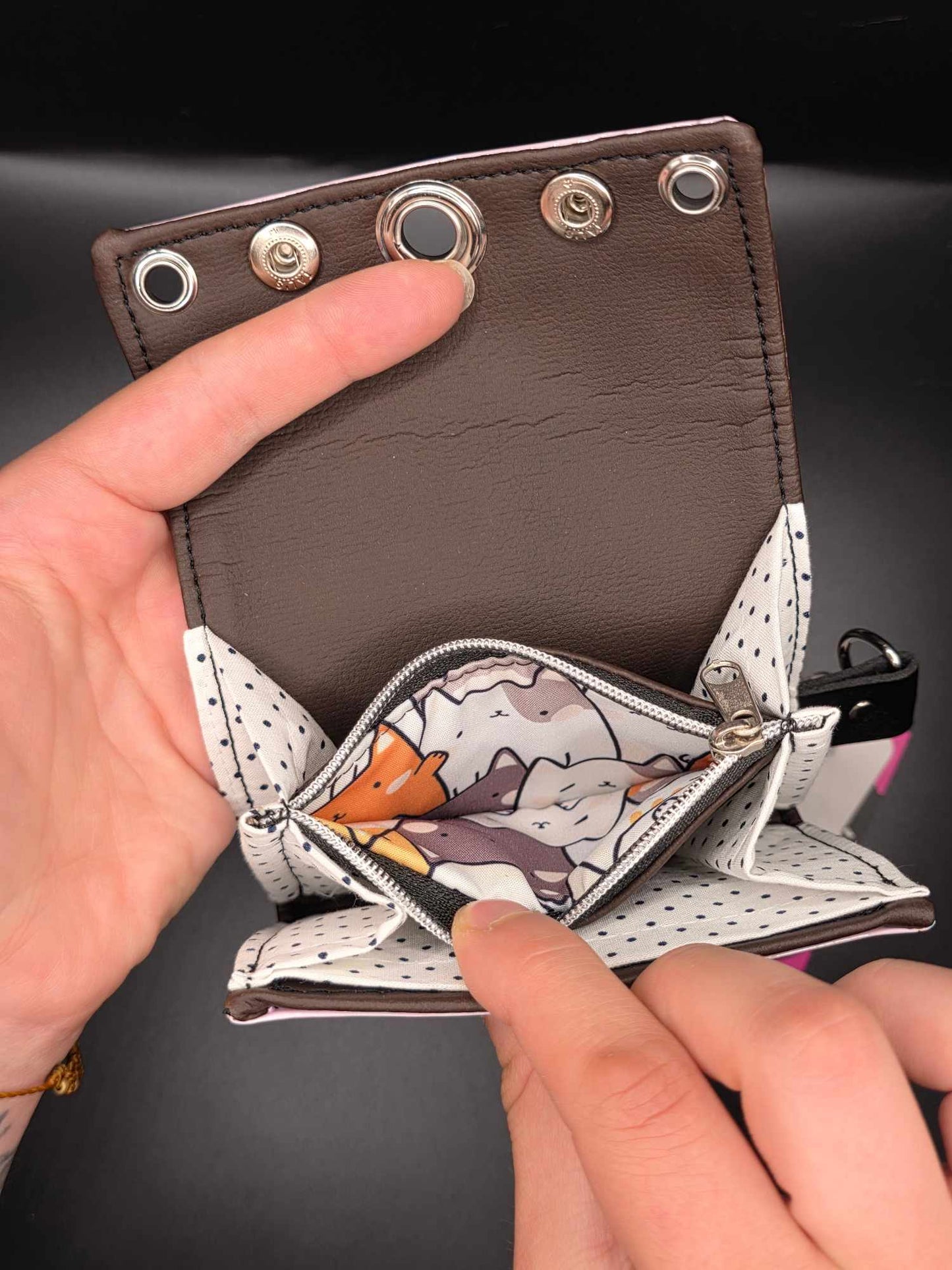 W19.8 wallet - upcycled