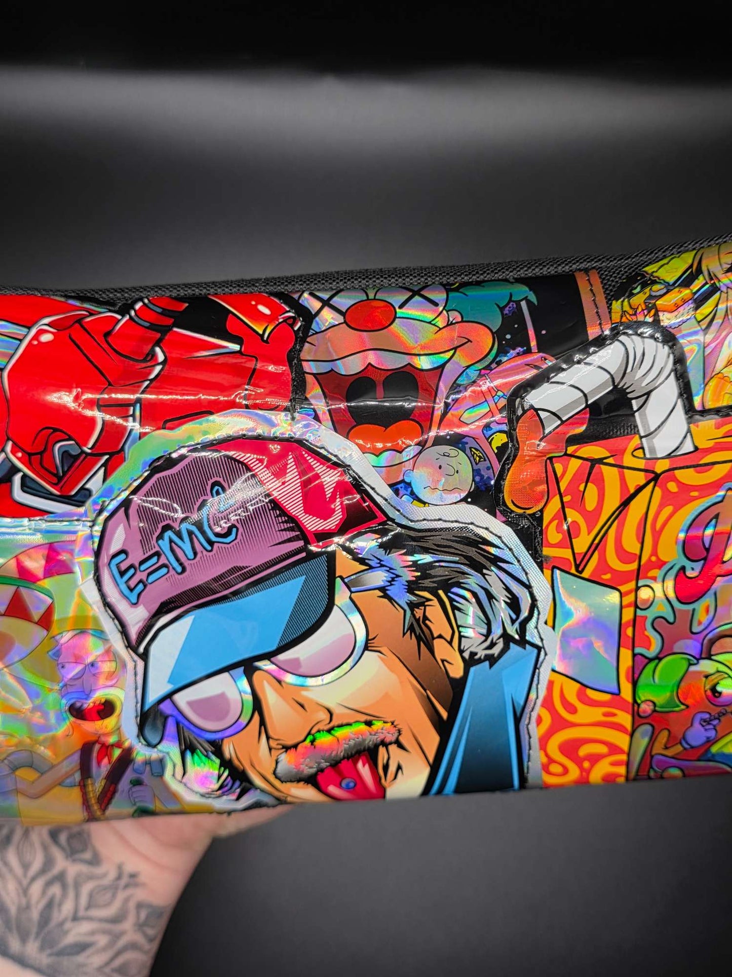 TB1.5 Trippy Zip Bag - upcycled