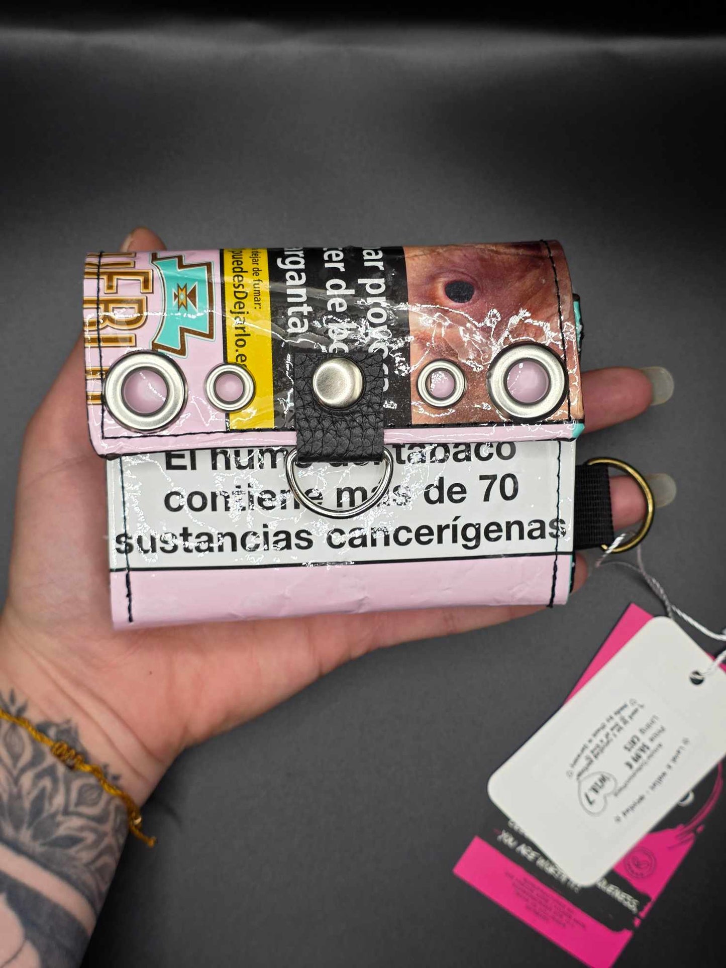 W18.7 wallet - upcycled