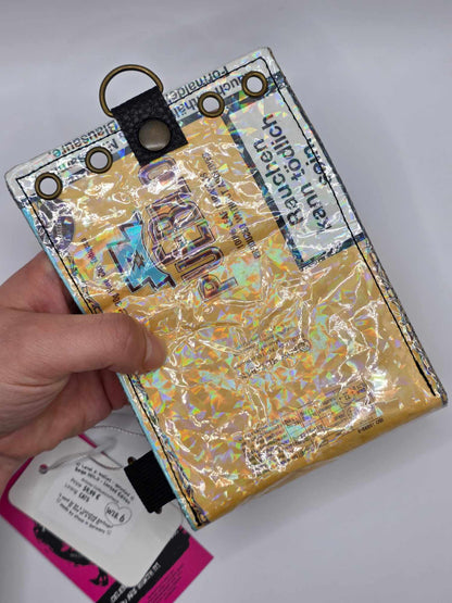 W18.6 wallet - upcycled ✨️holo glas✨️