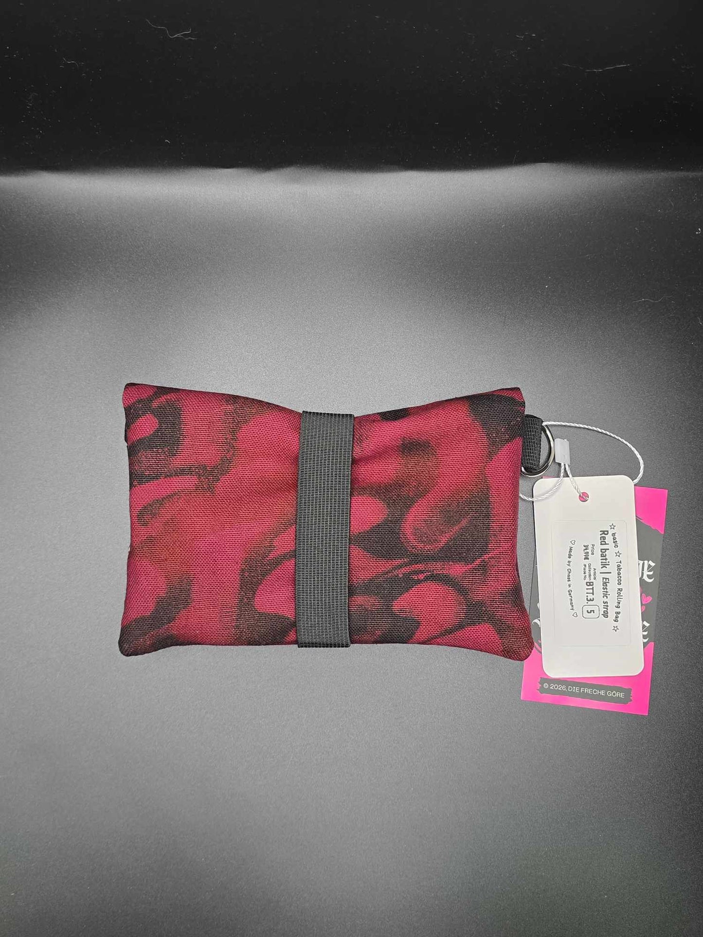 BTT3.5 Basic Tabaktasche - red tie dye