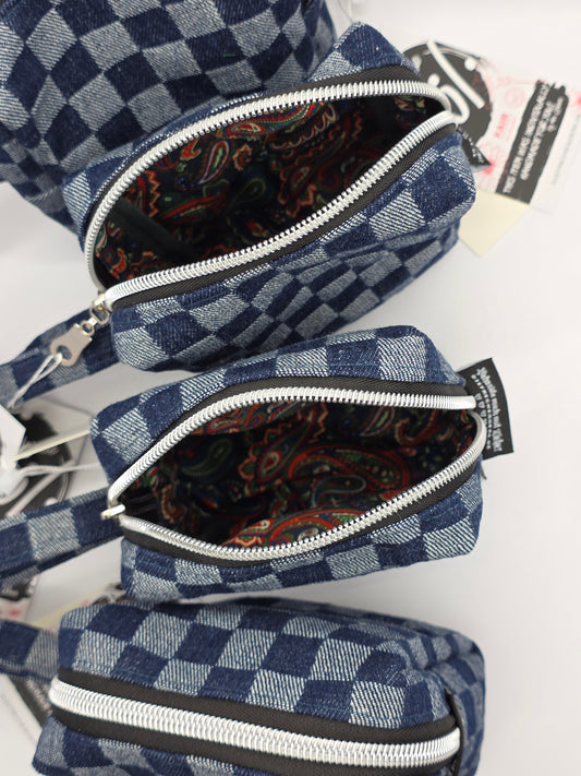 Boxy Bag - Chess - blue
