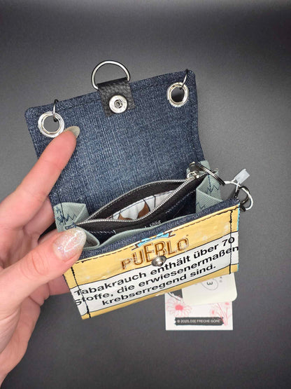 W11.3 wallet - upcycled, Cats inside