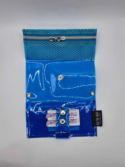 Jelly Tabakbeutel, Transparent, blau