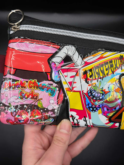 TB1.5 Trippy Zip Bag - upcycled