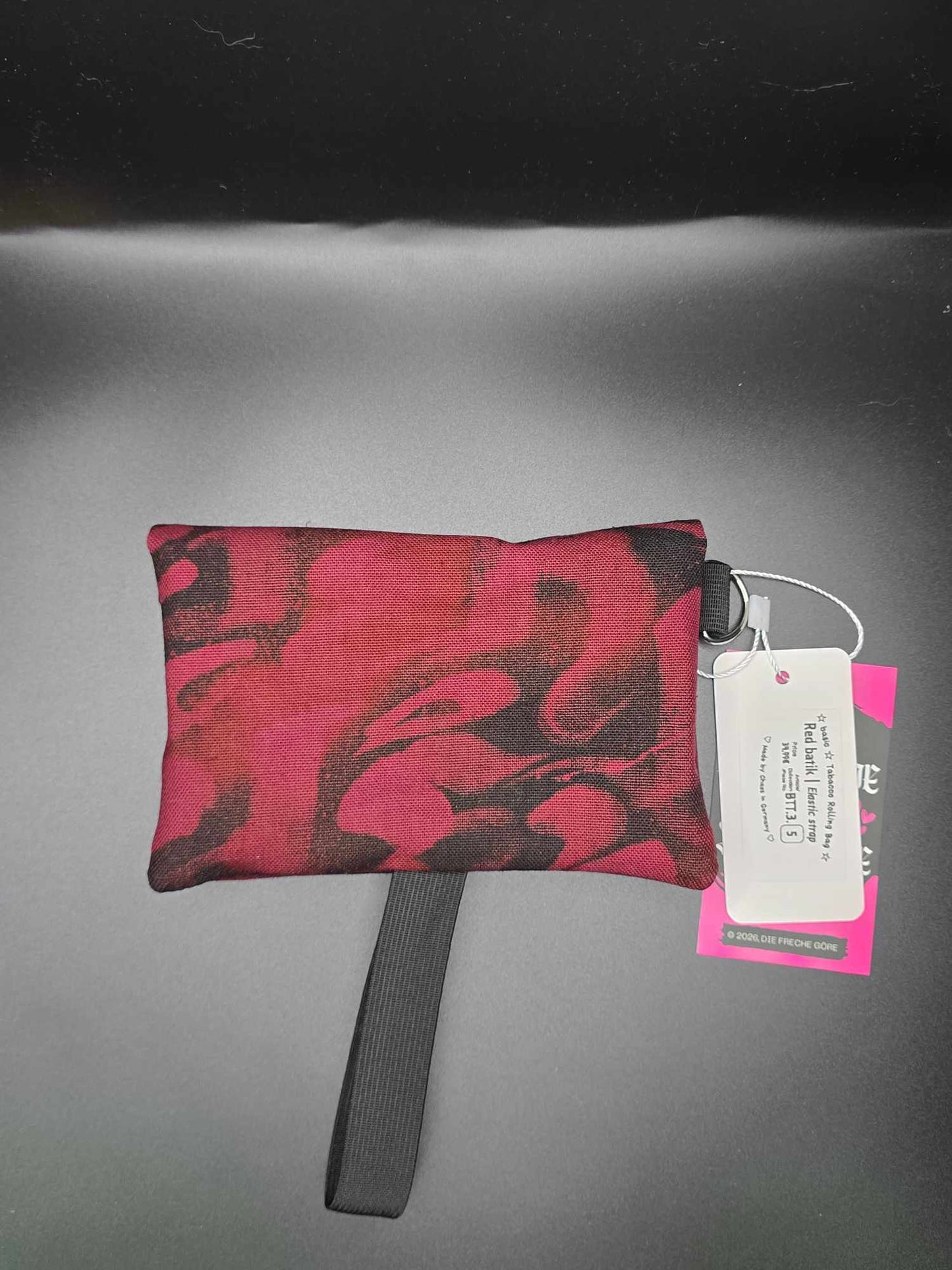 BTT3.5 Basic Tabaktasche - red tie dye