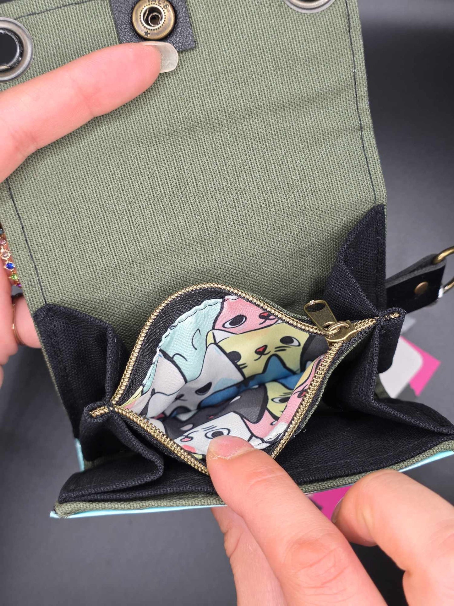W21.10 wallet - upcycled