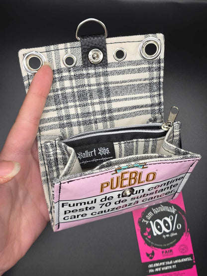 W16.13 wallet - upcycled, black