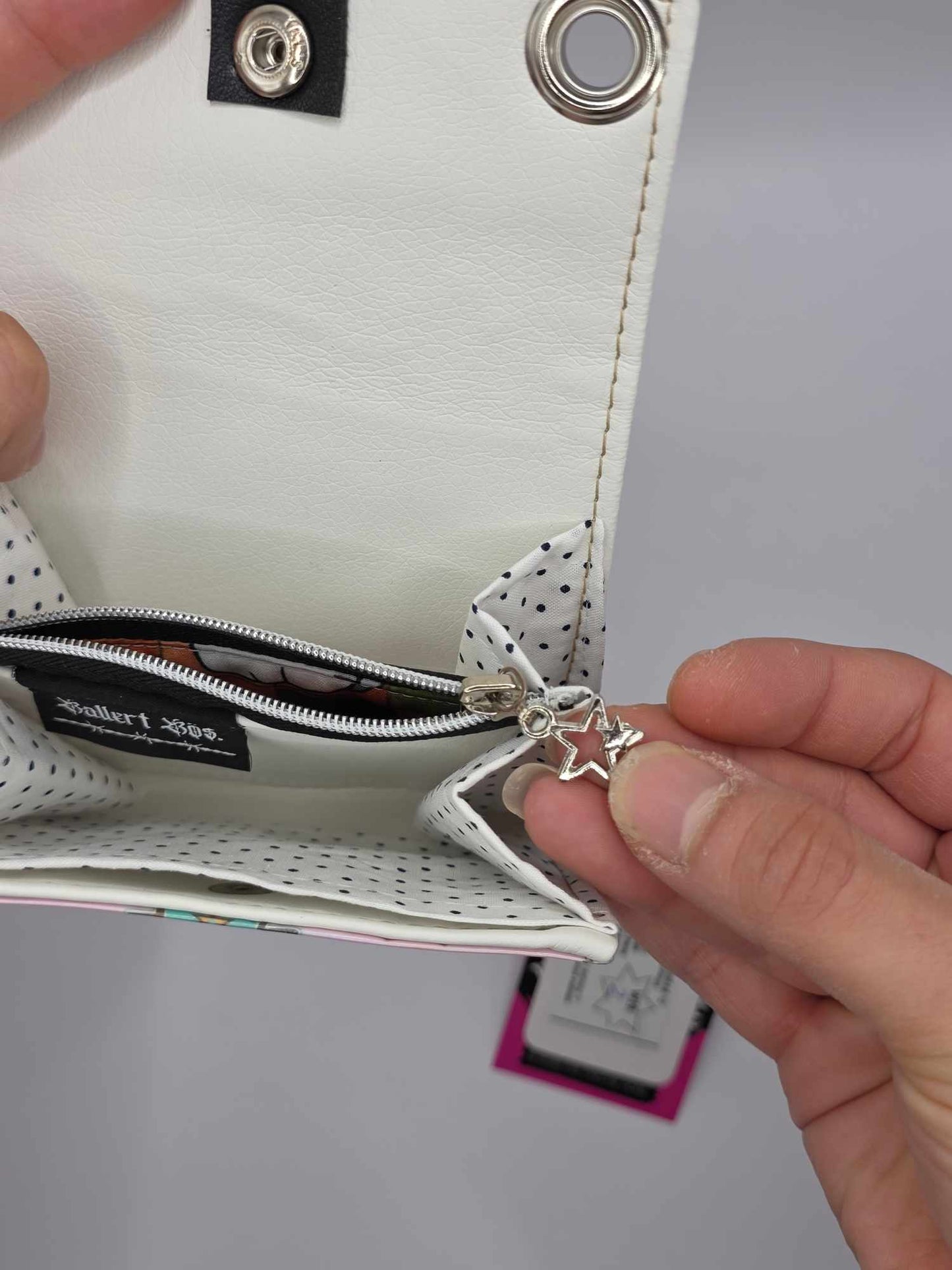 W19.2 wallet - upcycled ✨️holo✨️
