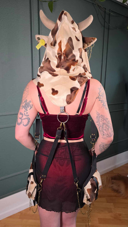 AB1.5 Cow Holster Bag, brown