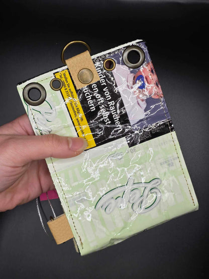 W16.11 wallet - upcycled, cats