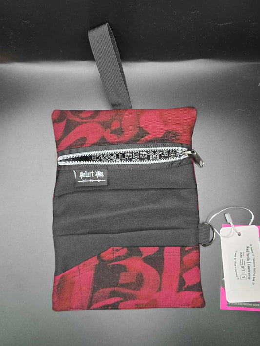 BTT3.5 Basic Tabaktasche - red tie dye