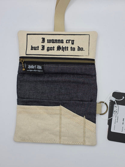 2.4 Tabacco pouch - nature - hidden cats
