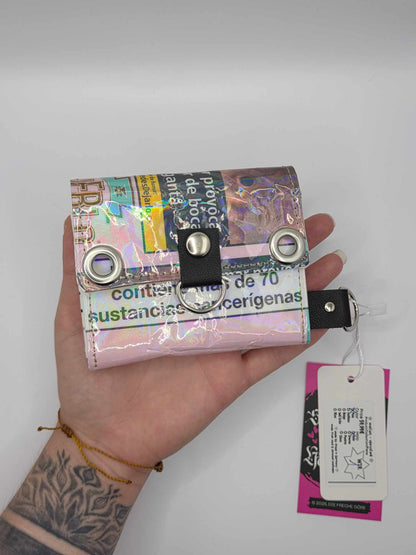 W19.1 wallet - upcycled ✨️holo✨️