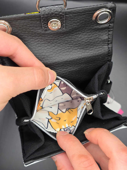 W17.11 wallet - upcycled, cats